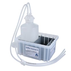 Foxx Life Sciences EZBio Vactrap S Vacuum Trap System (Vacuum Flask Alternative) for Aspiration & Vacuum Protection, Shatterproof 2L Aspirator Bottle Assembly with Secondary Container, Bleach Compatible HDPE, Inline Vent Filter, Sterile, 1/EA