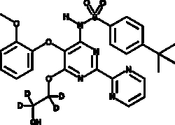 Cayman Chemical&nbsp;Bosentan-d4, Purity: ≥99% deuterated forms (d1-d4), CAS: 1065472-77-6, 25 mg