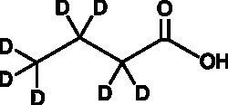 Cayman Chemical&nbsp;Butyric Acid-d7, Purity: ≥98% deuterated forms (d1-d7), CAS: 73607-83-7, 500 mg