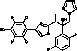 Cayman Chemical&nbsp;Isavuconazole-d4, Purity: ≥99% deuterated forms (d1-d4), CAS: 1346598-58-0, 1 mg
