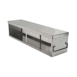 Alkali Scientific&trade; Upright Freezer Rack, Bin Style Organizer, with Lid 8 x 5 Bin, 22 1/16 x 5 7/16 x 8 7/8
