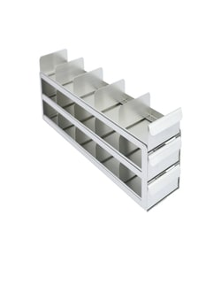 Alkali Scientific™ Upright Sliding Tray Freezer Rack for 2