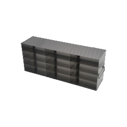 Alkali Scientific&trade; Stainless Steel Upright Freezer Rack for Plasma Boxes, 3x4 configuration, 12 Box Capacity