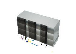 Alkali Scientific Alkali Scientific Stainless Steel Freezer Racks for 3"