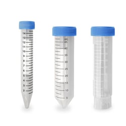 Alkali Scientific&nbsp;ASI&trade; Centrifuge Tubes, 15mL, individually wrapped sterile, 300 per case