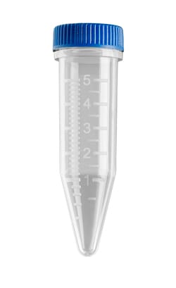 Alkali Scientific ASI™ Screw-Cap 5mL MacroTubes, 5mL Screw-cap MacroTube Vivid™, sterile, w/ vivid printed graduation w/ attached screw caps in foam racks, 500/Case
