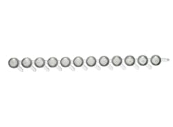 Alkali Scientific&nbsp;ProCycle&trade; 12-Strip Caps for 1.2 mL Cluster (Dilution) Tubes, 80 Strips/Pk, Sterile