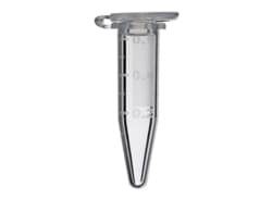 Alkali Scientific&nbsp;Qwik-Snap&trade; 0.5mL Low Binding & Low Adhesion Microcentrifuge Tubes (0.65 capacity), Colorless, 5,000/Case