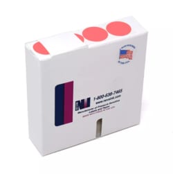 Alkali Scientific&nbsp;ASI&trade; Laboratory Label, Color Coded Dot – Roll Form - 1-1/4