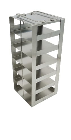 Alkali Scientific&trade; Stainless Steel Freezer Racks for 2