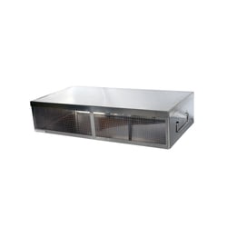 Alkali Scientific™ Upright Freezer Rack, Bin Style Organizer, with Lid 8x5