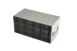 Alkali Scientific™ Upright Freezer Rack for 32/8 Flipper JR Reversible Multi-Boxes, 4 x 3 Configuration, 12 Box Capacity