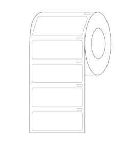 Alkali Scientific&nbsp;ASI&trade; Direct Thermal Cryo Label, 51x19mm for Lg Tubes/Racks/Boxes, 500 per Roll, 1/Roll, Green