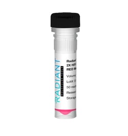 Alkali Scientific&nbsp;Radiant&trade; HiFi Polymerase Pro&trade; 2X RED Master Mix, w/ Buffer, dNTPs, & PCR enhancers, 1 x 1.25 mL (50 Reactions)