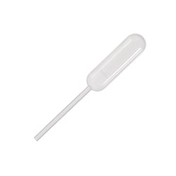 Alkali Scientific CellPro™ Transfer Pipette, 4mL Capacity, Short Stem, Sterile, Individually Wrap, 500/cs