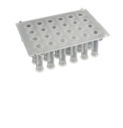 Alkali Scientific CellPro™ Tip Comb, 24, V-Bottom, PP, for KingFisher™ Extraction Platform, 10 bags of 5 pieces, 50/cs, DNase, RNase & Pyrogen-Free