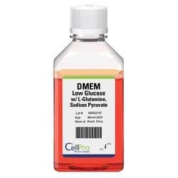 Alkali Scientific CellPro™ DMEM/Low glucose with L-glutamine, sodium pyruvate, 500ml