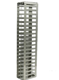 Alkali Scientific&trade; Vertical Freezer Rack for SBS Formatted Boxes, Holds 20 Boxes