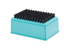 Alkali Scientific&trade; 10uL Beckman&trade; Biomek FX/NX, Multimek and i Series Compatible Robotic Automation Black Conductive Tips, Filtered 96-Well Head/Tip Format, Low Retention, Sterile, 10 Racks of 96, 960/Pack