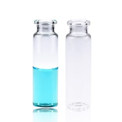 Alkali Scientific 20mL Glass Crimp Top Headspace