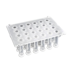 Alkali Scientific CellPro™ Tip Comb, 24 Well, V-Bottom, PP, 25 bags of 2 pieces, 50 / CS, 24, V-Bottom, PP, for Kingfisher™ and IsoPURE™, 50 bags of 2 pieces, 100 / CS