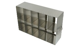 Alkali Scientific&trade; Upright Freezer Racks for 96-Well and 384-Well Plates with Locking Rod – Rack Only (90-100 Plates)