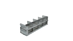 Alkali Scientific&trade; Upright Sliding Tray Freezer Rack for 3