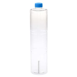 Alkali Scientific&trade; 5L Roller Bottles (5000mL), 4250cm² Surface Area, Individually Wrapped, Sterile, Printed Graduations, 12/Cs, Tissue Culture Treated, Plug Cap