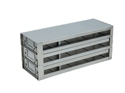 Alkali Scientific&trade; Upright Freezer Drawer Rack for 96 Deep-Well Microtiter Boxes; 4 x 4 Configuration, 16 Box Capacity