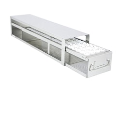 Alkali Scientific&trade; Upright Freezer Drawer Rack for 50mL Centrifuge Tubes – Rack Only (1 Drawers, 39 Tubes)