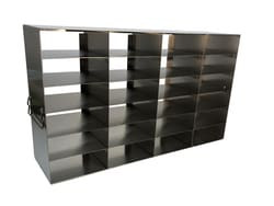 Alkali Scientific&trade; Upright Stainless Steel Freezer Rack for 2