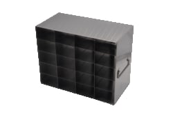 Alkali Scientific&trade; Upright Freezer Rack for 32/8 Flipper JR Reversible Multi-Boxes, 4 x 5 Configuration, 20 Box Capacity