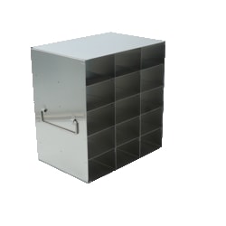 Alkali Scientific&trade; Upright Freezer Rack for 32/8 Flipper JR Reversible Multi-Boxes, 3 x 5 Configuration, 15 Box Capacity