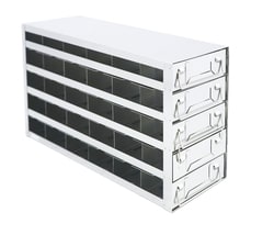 Alkali Scientific&trade; Upright Freezer Racks, for 96- Well & 384 -Well Microtiter Plates, Holds 90 with Lids, 120 without Lids