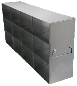 Alkali Scientific&trade; Stainless Steel Freezer Racks for 3.75