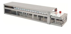 Alkali Scientific™ Upright Freezer Drawer Racks for Blood Sample Tubes, Fits 4ml, 4.5ml, 6ml, 7ml Tubes, 115 Tube Capacity, 1 Drawer