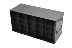 Alkali Scientific&trade; Upright Freezer Rack for 32/8 Flipper JR Reversible Multi-Boxes, 5 x 4 Configuration, 20 Box Capacity