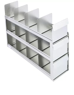 Alkali Scientific&trade; Upright Sliding Tray Freezer Rack for 3