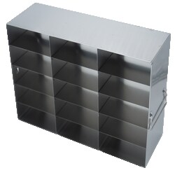 Alkali Scientific&trade; Upright Stainless-Steel Freezer Rack for 3