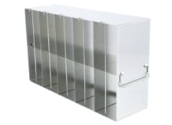 Alkali Scientific&trade; Upright Freezer Racks for 96-Well and 384-Well Plates with Locking Rod – Rack Only (80-100 Plates)