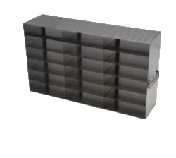 Alkali Scientific&trade; Stainless Steel Upright Freezer Rack for Plasma Boxes, 3x6 configuration, 18 Box Capacity