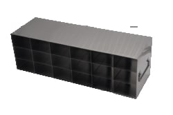 Alkali Scientific™ Upright Freezer Rack for 32/8 Flipper JR Reversible Multi-Boxes, 6 x 3 Configuration, 18 Box Capacity