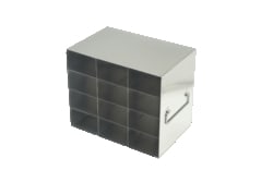 Alkali Scientific&trade; Upright Freezer Rack for 32/8 Flipper JR Reversible Multi-Boxes, 3 x 4 Configuration, 12 Box Capacity