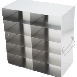 Alkali Scientific™ Upright Freezer Rack for Standard 2″ Boxes- Rack Only (2 Boxes Deep x 5 Boxes High)