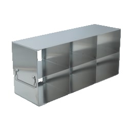 Alkali Scientific&trade; Upright Freezer Racks for Large 3.75″ Boxes- Rack Only- 3 Boxes Deep x 2 Boxes High
