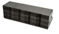 Alkali Scientific&trade; Upright Freezer Rack for 50-Cell 0.5ml Microtube Storage Boxes, 4x3x2 Configuration, 24 Box Capacity