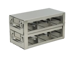 Alkali Scientific&trade; Upright Freezer Drawer Rack for 0.2mL Tube 96-Well PCR Boxes, 3x2 configuration