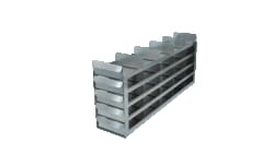 Alkali Scientific&trade; Upright Sliding Tray Freezer Rack for 2