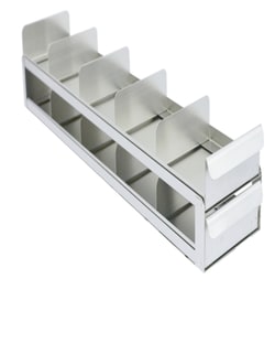 Alkali Scientific&trade; Upright Sliding Tray Freezer Rack for 3