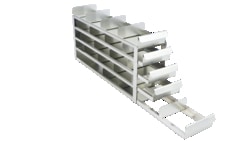 Alkali Scientific&trade; Upright Sliding Tray Freezer Rack for 2